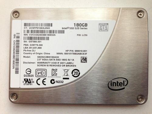 ổ cứng SSD Intel 180GB